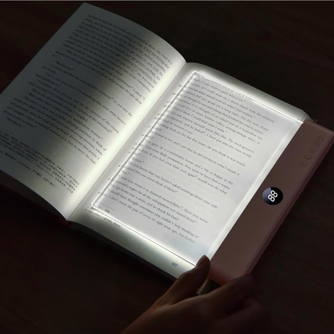 PageGlow™ – Lámpara Plana de Lectura LED
